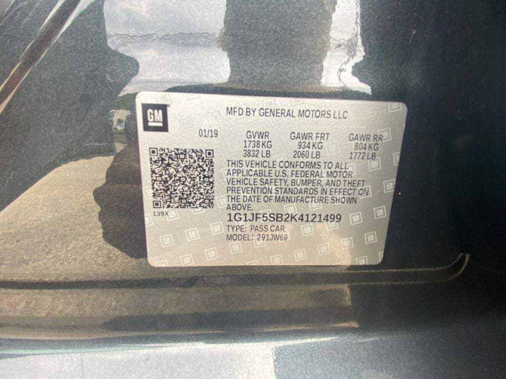 2019 Chevrolet Sonic Premier