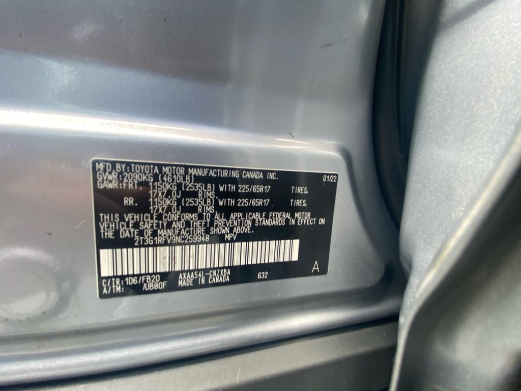 2022 Toyota RAV4 LE