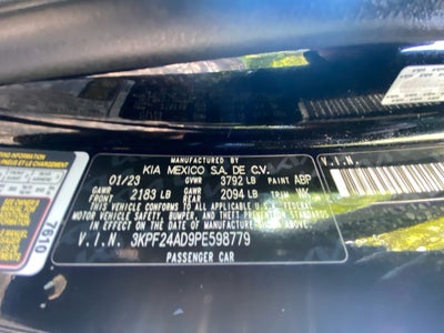 2023 Kia Forte LXS