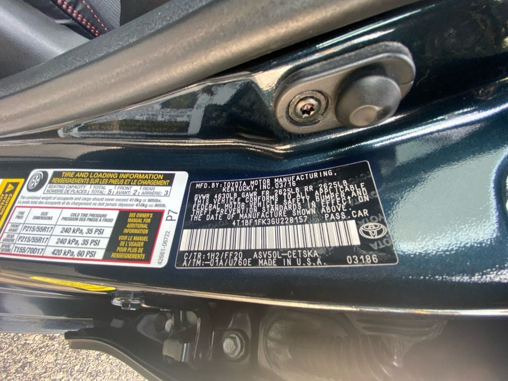 2016 Toyota CAMRY SE