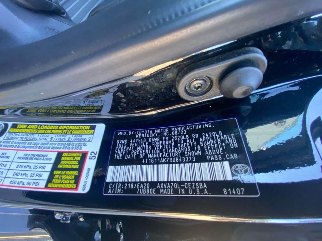 2024 Toyota Camry SE