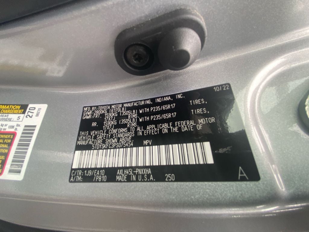 2023 Toyota Sienna XLE 7 Passenger