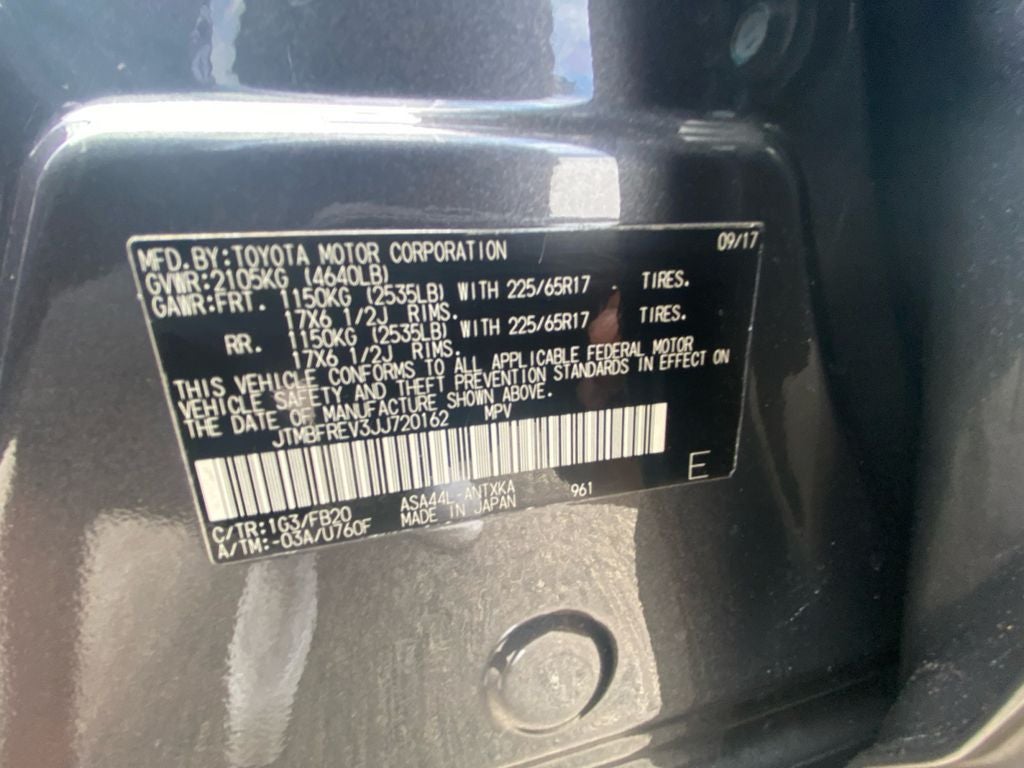 2018 Toyota RAV4 LE