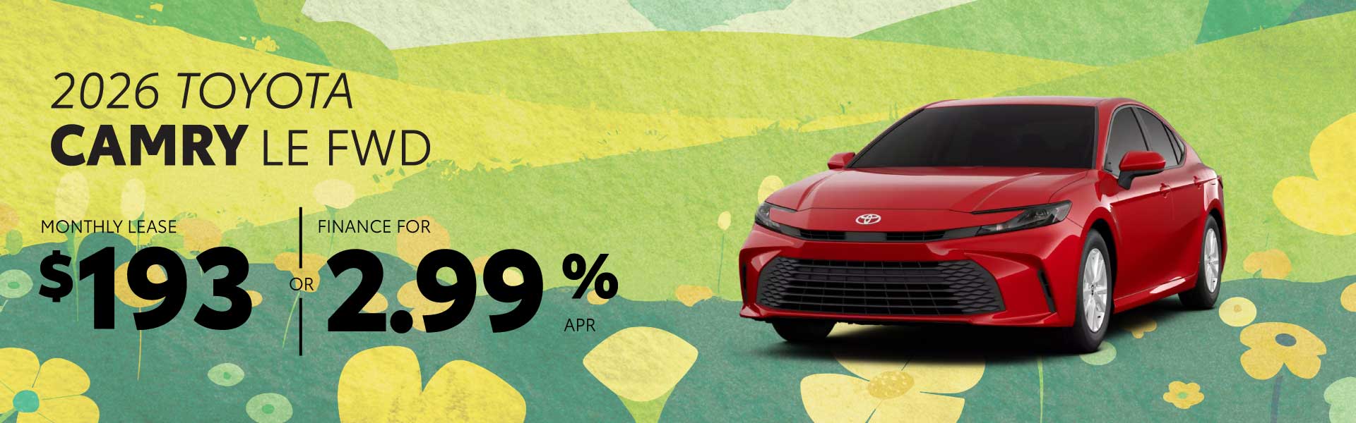 2026 Toyota Camry Deals