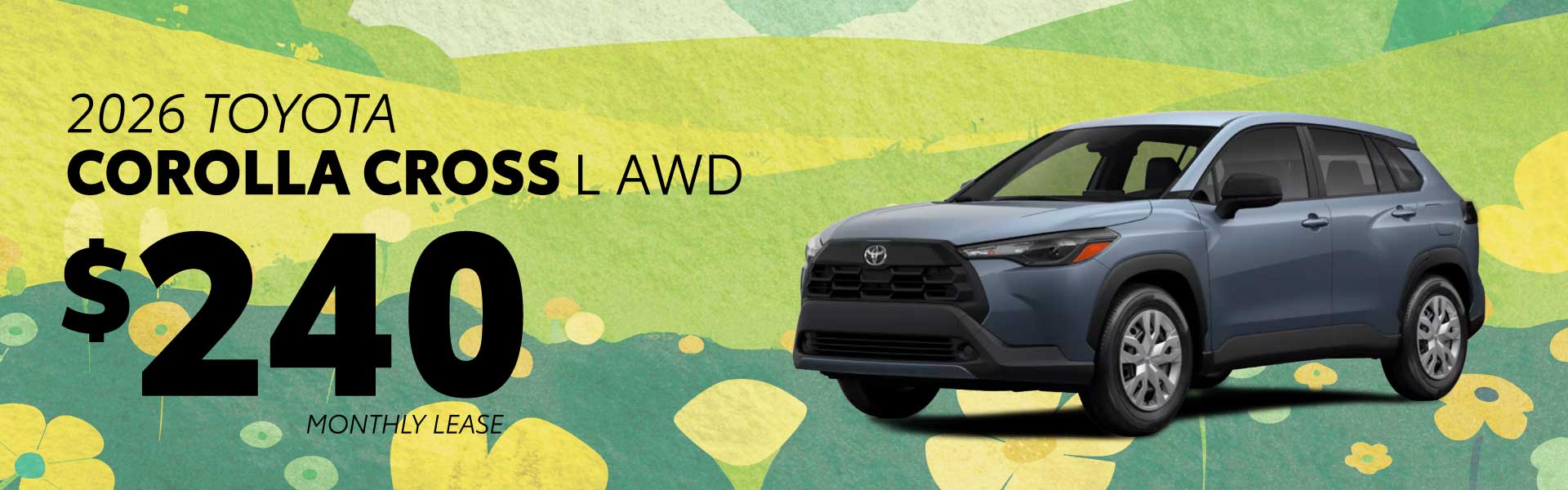 2026 Toyota Corolla Cross Lease Deal