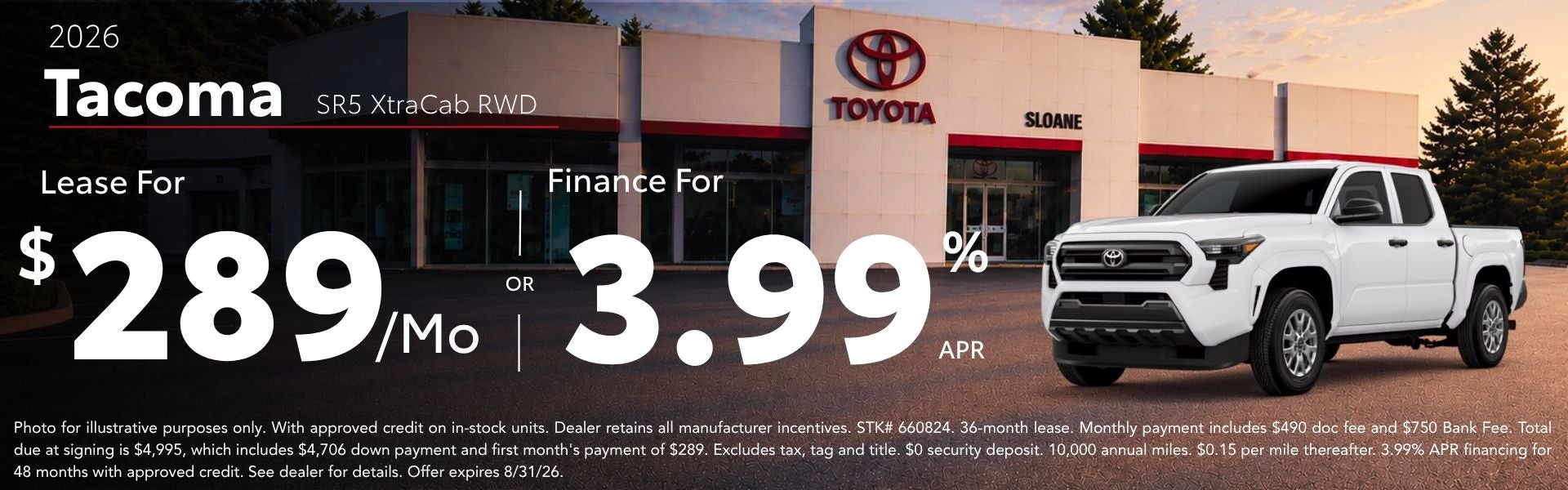 2026 Toyota Tacoma Deals
