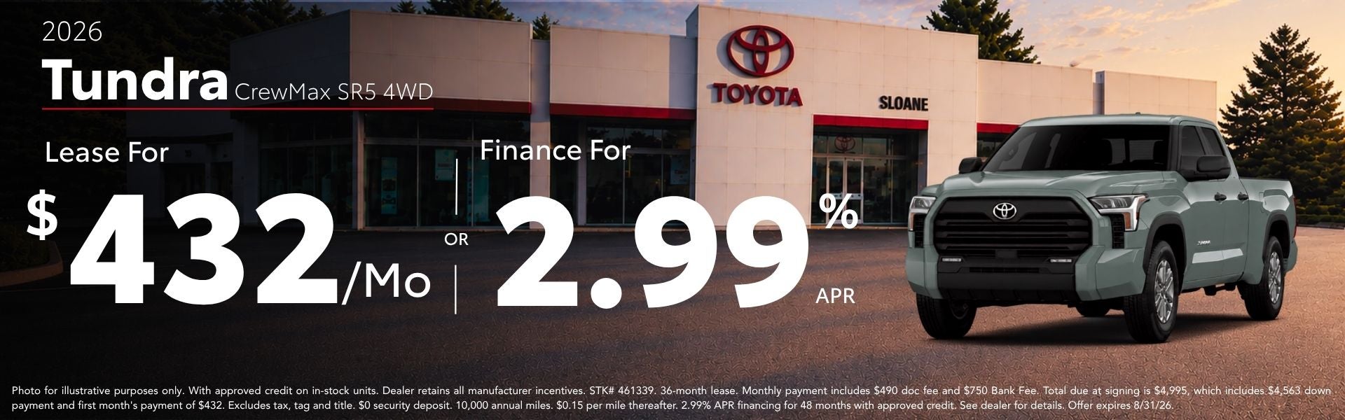 2026 Toyota Tundra Deals