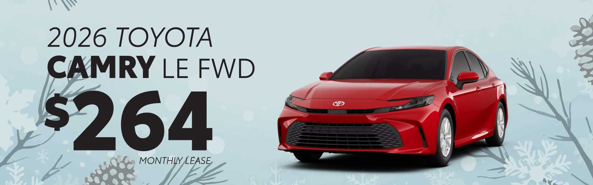 2026 Toyota Camry Lease Deal