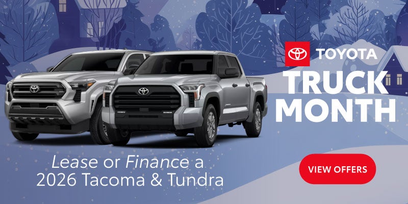 Toyota Truck Month at Sloane Toyota of Malvern.