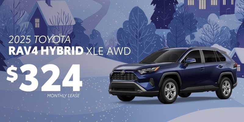 2025 Toyota RAV4 Hybrid Lease Deal