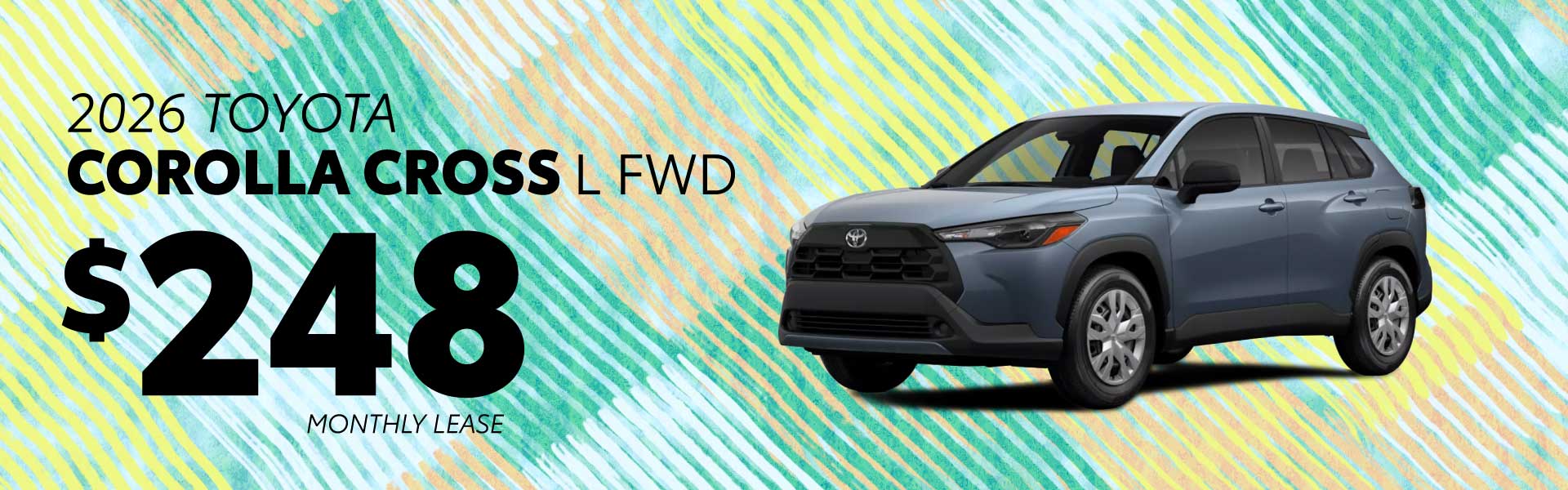 2026 Toyota Corolla Cross Lease Deal