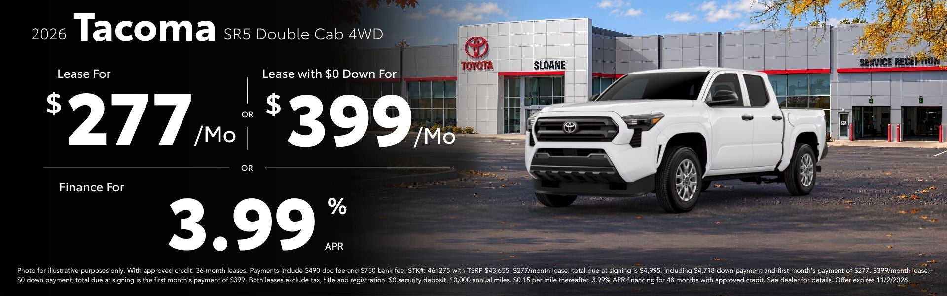 2026 Toyota Tacoma Deals