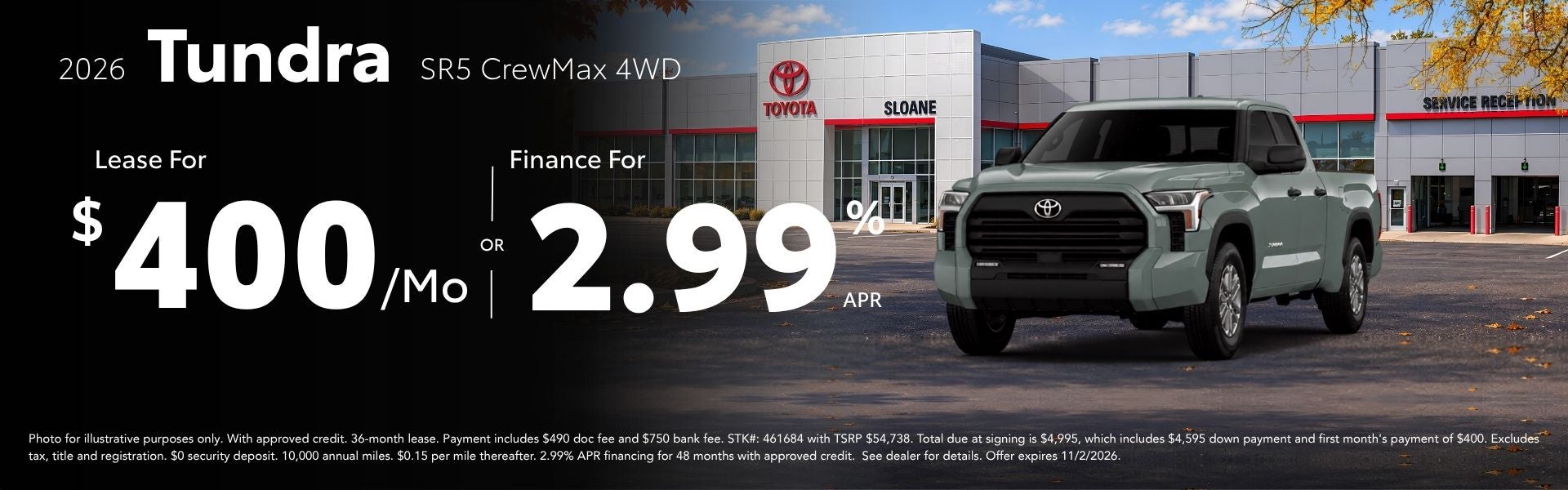 2026 Toyota Tundra Deals